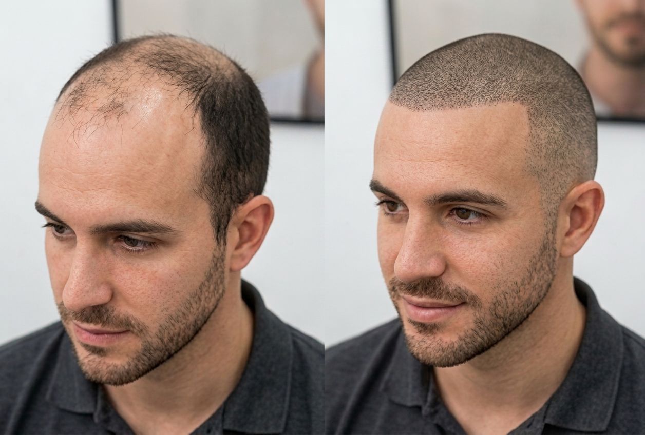 Antes y después micropigmentación